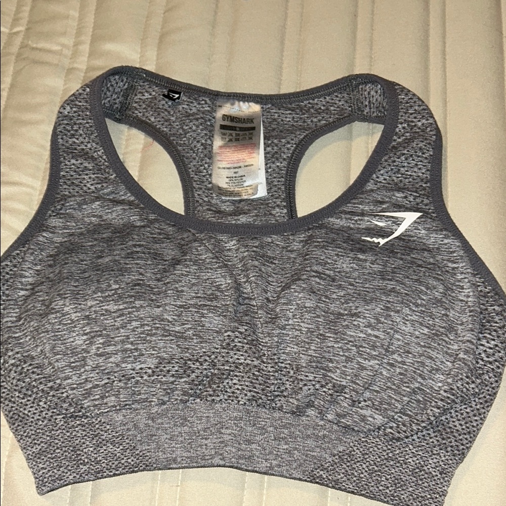 Gymshark Gray seamless Sports Bra